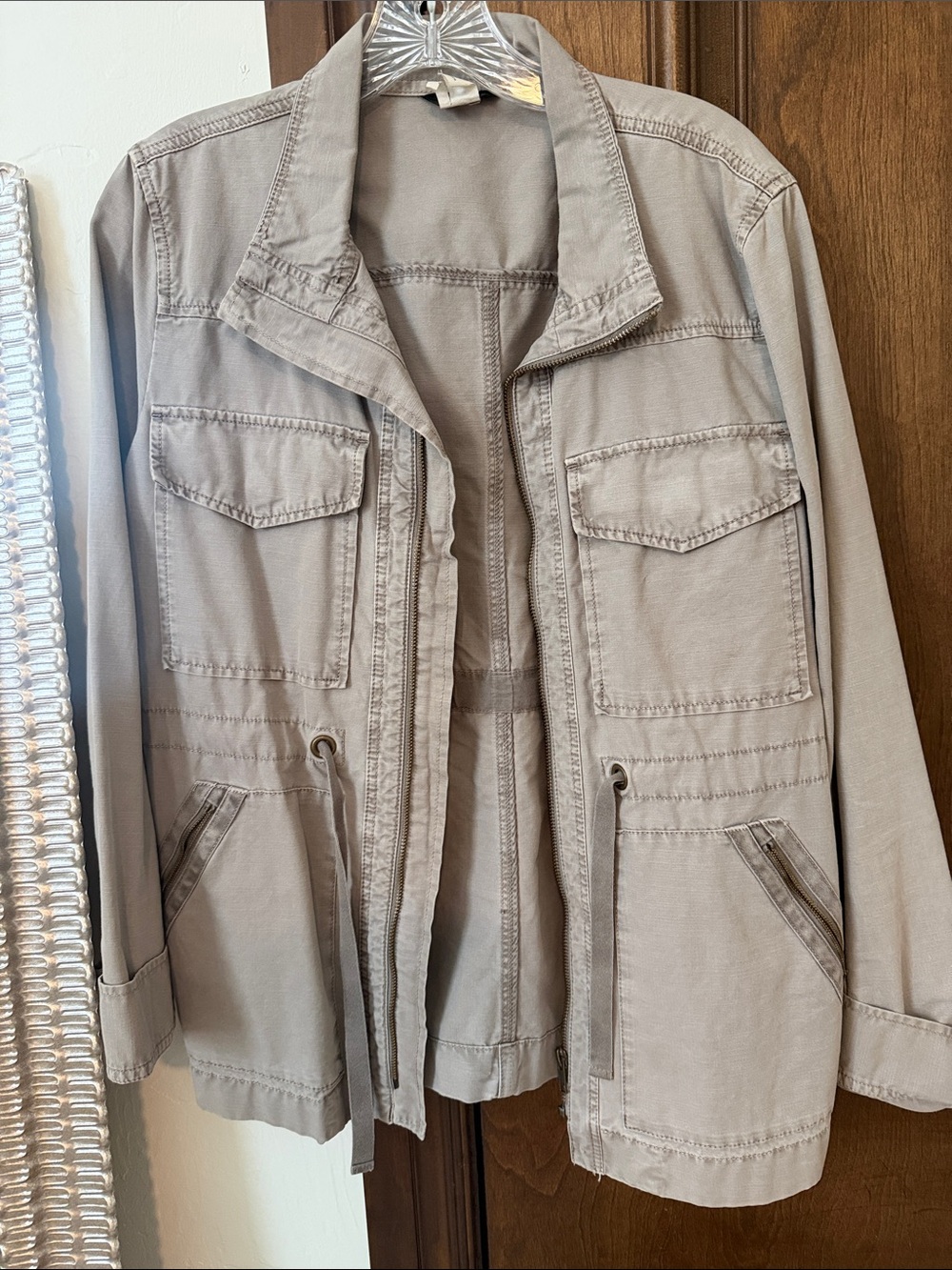 Women's Tan Utility Jacket